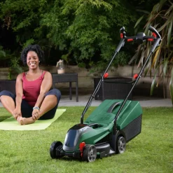 Bosch gør det selv Plæneklippere^Bosch Citymover 32-300 18V plæneklipper 1x5.0 Ah batteri og lader