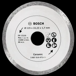 Best Bosch Professional Bosch diamantskæreskive fliser Ø115 mm