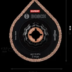 New Bosch Professional Bosch Expert 3 max AVZ70RT4 Starlock+ fræseplade til multicutter