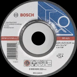 Bosch Professional Klinger Til Vinkelslibere^Bosch Expert A30 T BF forkrøbbet skrubskive til metal Ø125 mm