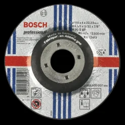 Bosch Professional Klinger Til Vinkelslibere^Bosch Expert A30 T BF forkrøbbet skrubskive til metal Ø115 mm