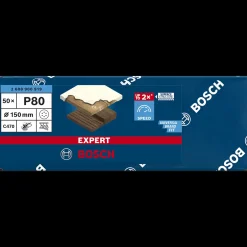 Sale Bosch Expert C470 sliberondeller til excentersliber Ø150 mm korn 180, 50 stk