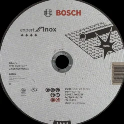 Bosch Professional Klinger Til Vinkelslibere^Bosch Expert for Inox skæreskive lige 230x2 mm