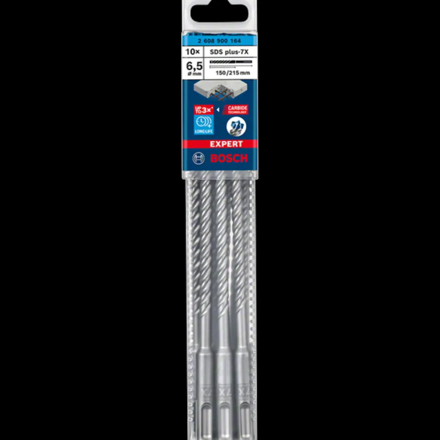 Bor- Og Borsæt^Bosch Expert SDS PLUS-7X hammerbor Ø6x100/165 mm