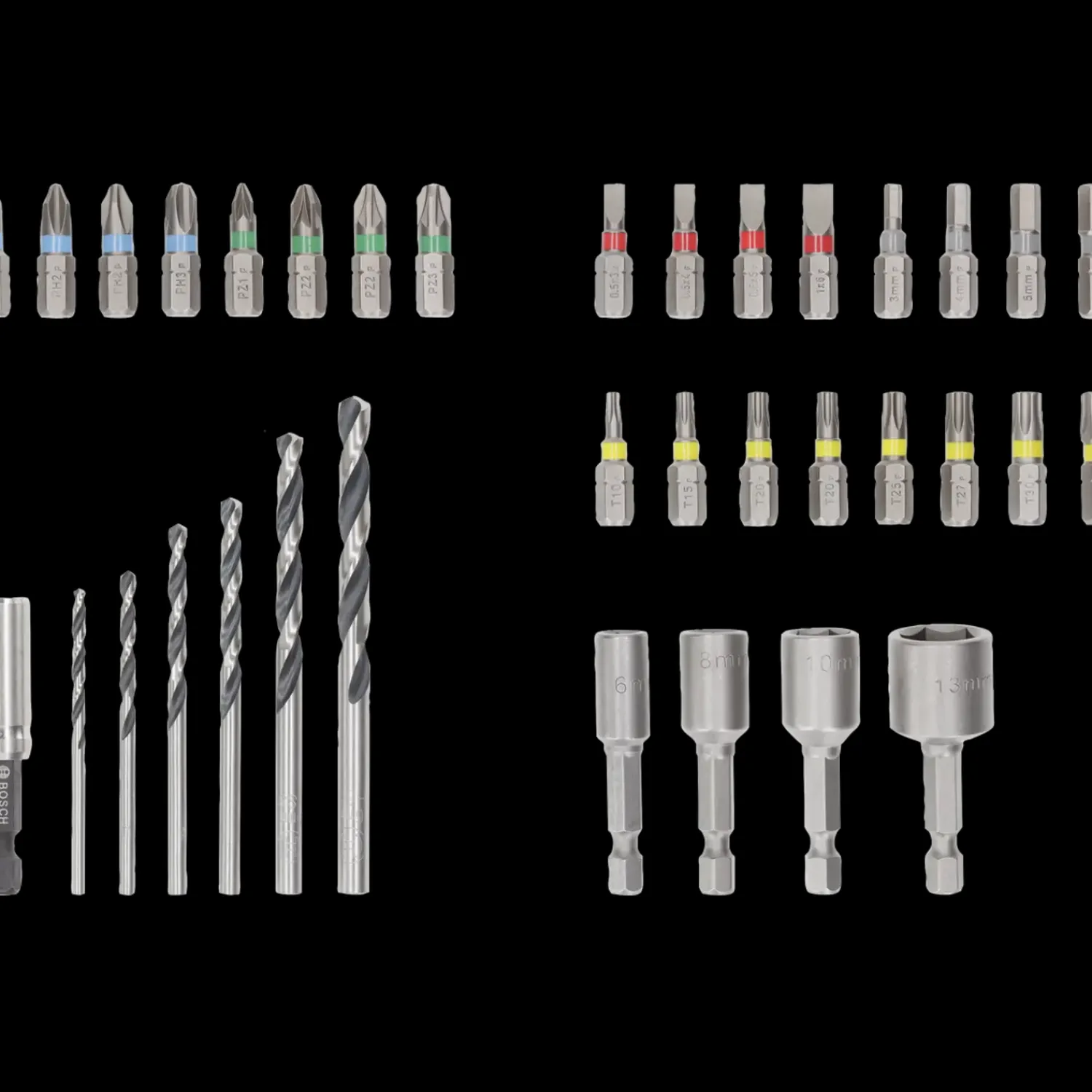 Best Bosch Professional Bosch Extra Hard skruebit og HSS metalborsæt, display, 35 dele