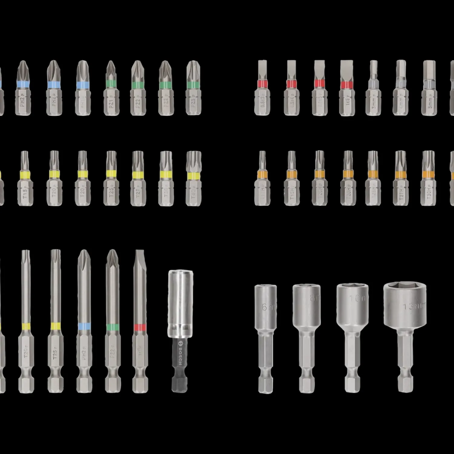 Discount Bosch Professional Bosch Extra Hard skruebitsæt, display, 43 dele