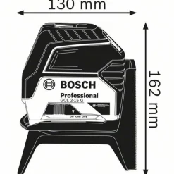 Bosch Professional Måleudstyr^Bosch GCL 2-15 G kombilaser