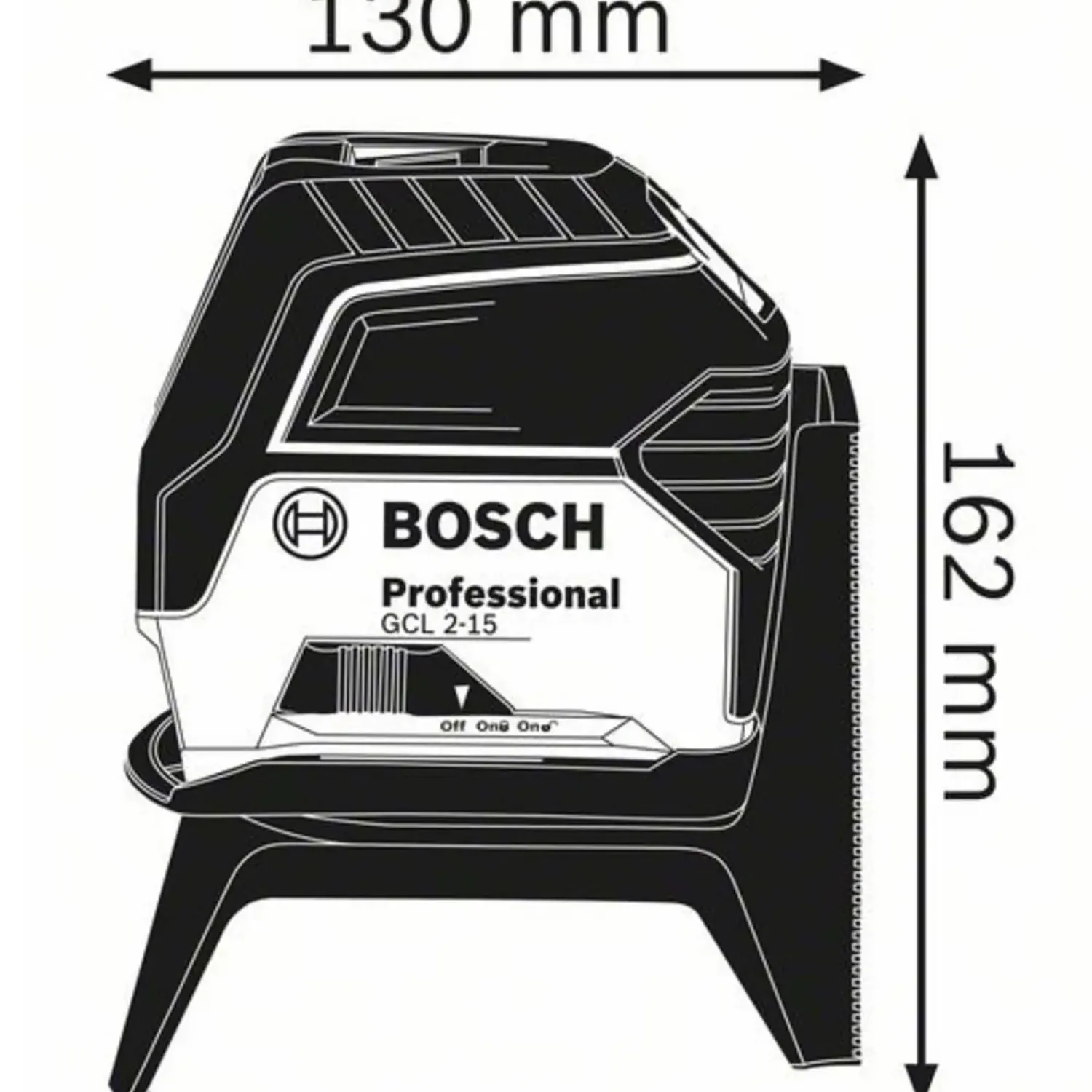 Bosch Professional Måleudstyr^Bosch GCL 2-15 kombilaser