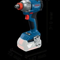 Clearance Bosch Professional Bosch GDX 18V-285 Professional slagskruetrækker/slagnøgle