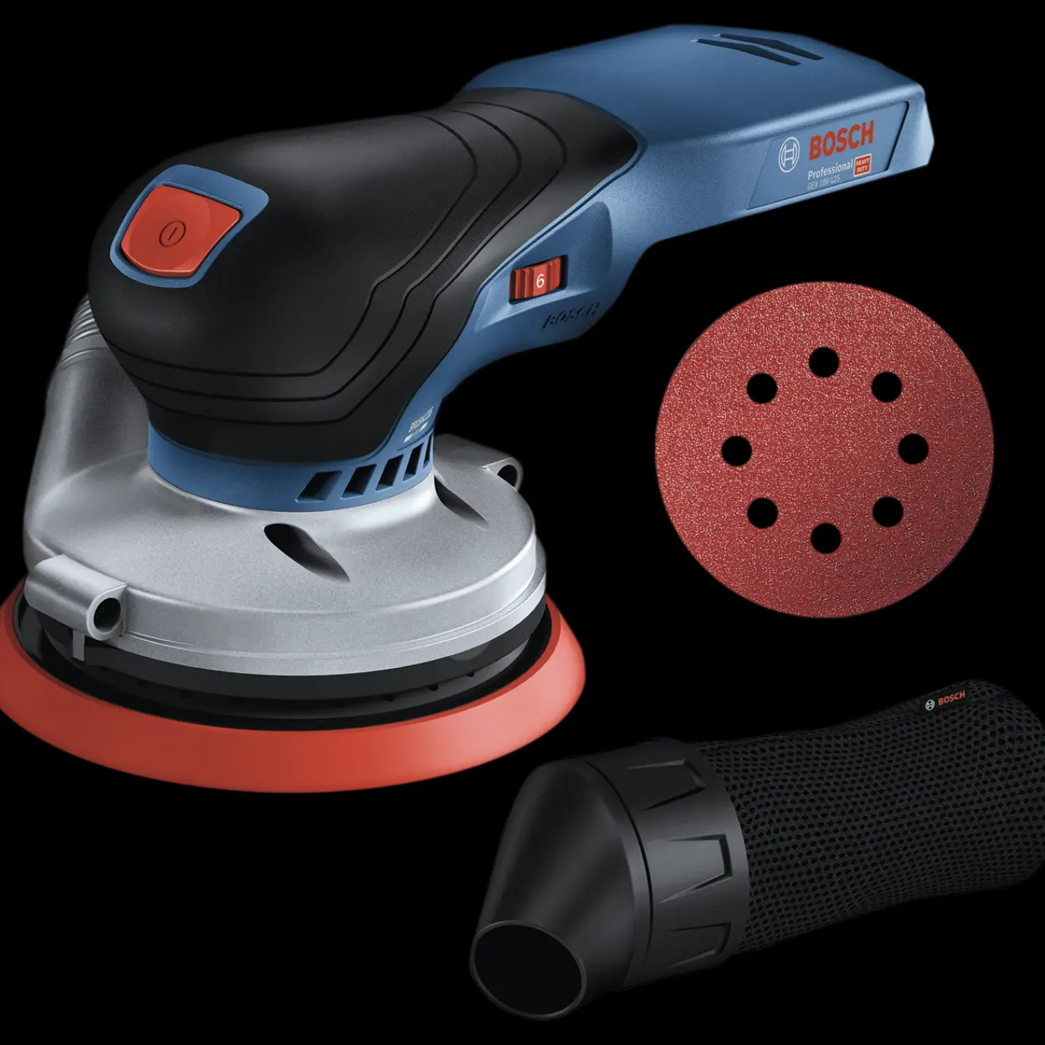 Bosch Professional Excenterslibere^Bosch GEX 18V-125 excentersliber solo