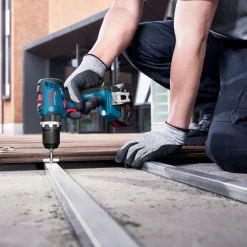 Online Bosch GSB 18V-65 slagboremaskine 2x5Ah batteri og L-BOXX