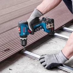 Online Bosch GSB 18V-65 slagboremaskine 2x5Ah batteri og L-BOXX