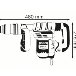 Sale Bosch Professional Bosch GSH 5 CE slaghammer SDS-max 230V
