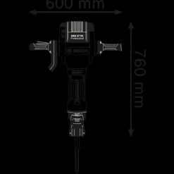 Bosch Professional Mejselhamre^Bosch GSH 27 VC mejselhammer
