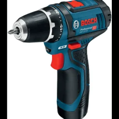 Discount Bosch Professional Bosch GSR 12V-15 akku bore-skruemaskine 2 x 2,0 Ah batterier og lader