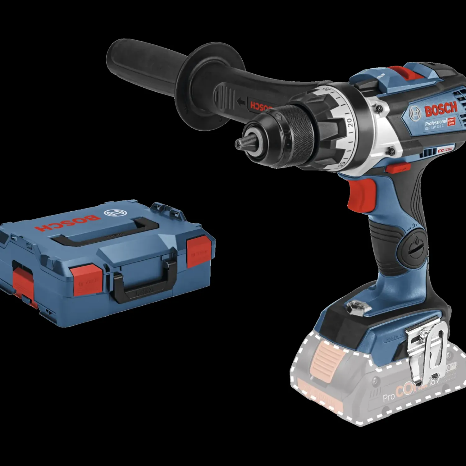 Sale Bosch Professional Bosch GSR 18V-110 C akku bore-skruemaskine solo