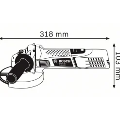 Bosch Professional Vinkelslibere^Bosch GWS 7-125 vinkelsliber Ø125 mm 720 Watt
