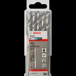 Bor- Og Borsæt^Bosch HSS-G metalbor DIN 338 Ø1x34 mm 2 stk.