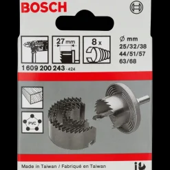 Bosch gør det selv Hulsave^Bosch Hulsavssæt med 8 dele, 25-68 mm
