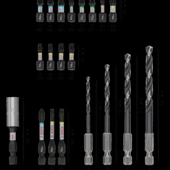 Discount Bosch Impact HSS bor-/bitssæt med 20 dele