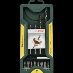 Bosch Professional Bor- Og Borsæt^Bosch Mini-X-Line universalboresæt 14 dele