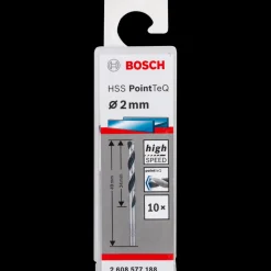 Bosch Professional Bor- Og Borsæt^Bosch pointteq metalbor HSS-R 2,5mm