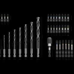 Hot Bosch Professional Bosch PRO Impact blandet skrue- og metalboringssæt, 35 stk.