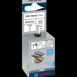 Clearance Bosch gør det selv Bosch PRO Metal clean pensel-kopstålbørste, lige skaft, 25x0,3 mm