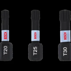 Bosch Professional Bits- Og Bitssæt^Bosch PRO Torx slagbit, 3 stk.