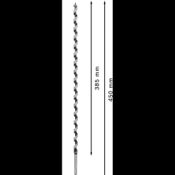 Bosch gør det selv Bor- Og Borsæt^Bosch PRO Wood spiralbor, 10x385x450 mm