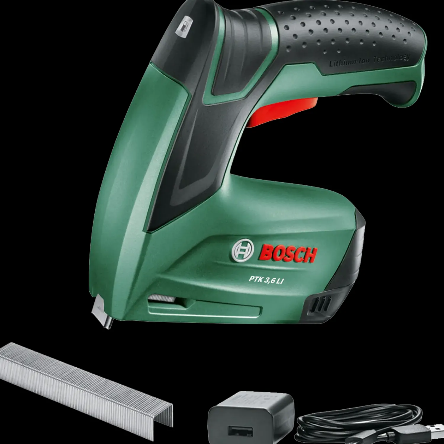 Bosch gør det selv Elværktøjssæt^Bosch PTK LI 3,6V hæftepistol