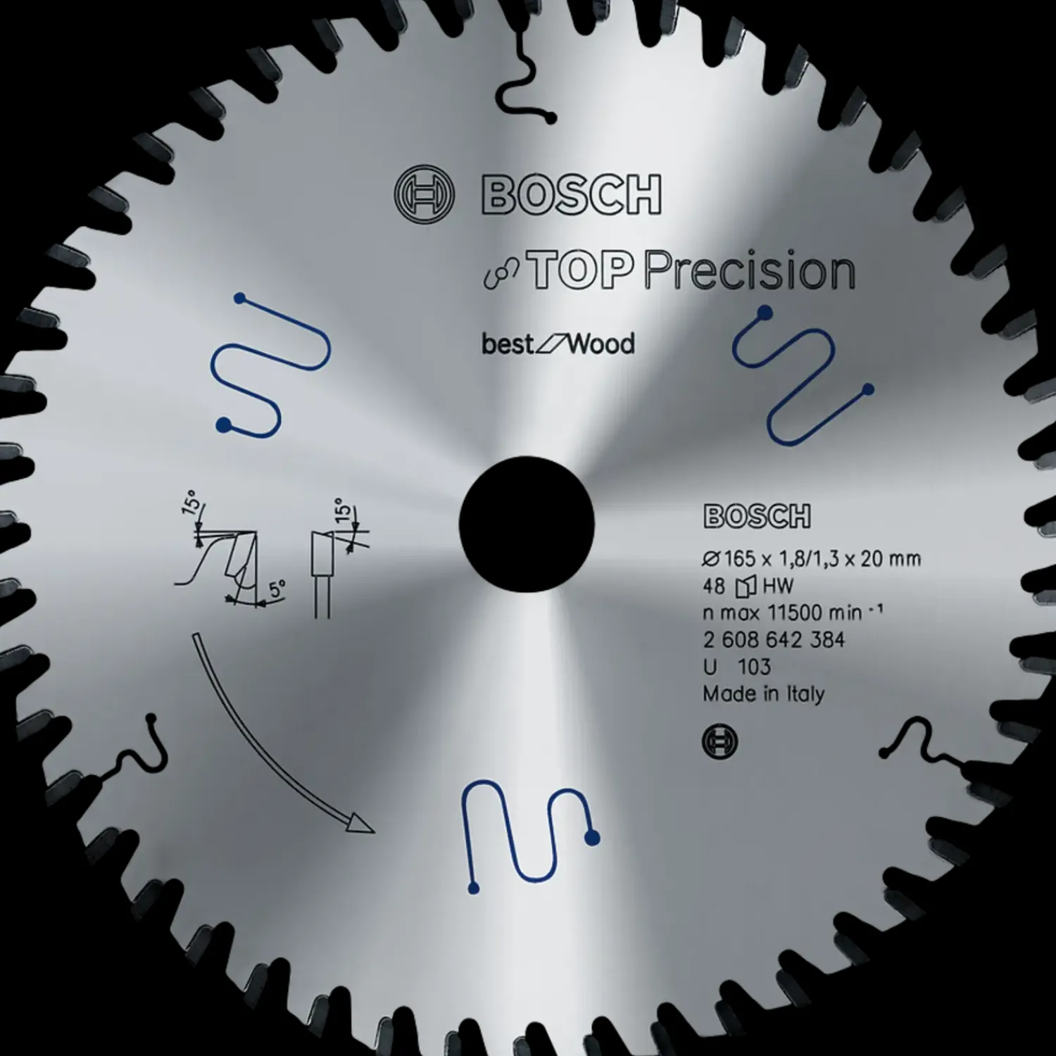 Discount Bosch gør det selv Bosch Rundsavsklinge Top Precision Best for Wood