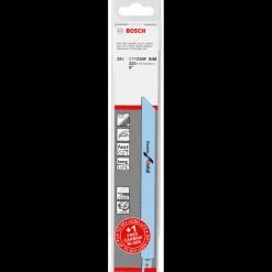 Online Bosch gør det selv Bosch S 1122 BF + 1 EXPERT Medium-tyk stærk metal bajonetsavklingesæt, 25 stk.