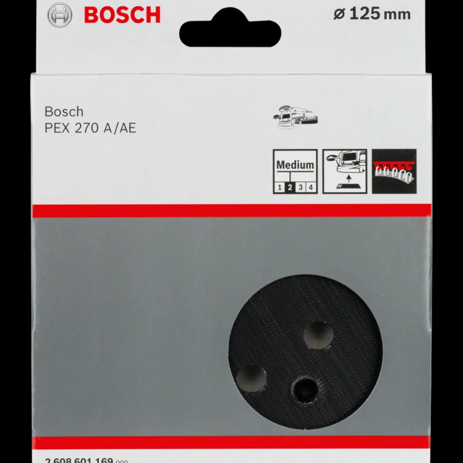 Best Bosch gør det selv Bosch Slibetallerken Ø125 mm 8 huller