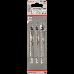 Outlet Bosch Professional Bosch stiksavklinge T 234 X,, træ, 117 mm