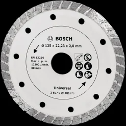 New Bosch Turbo diamantskæreskive Ø115 mm