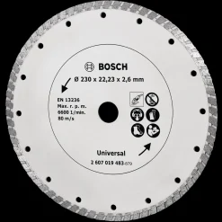 New Bosch Turbo diamantskæreskive Ø115 mm