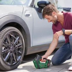 Bosch gør det selv Elværktøjssæt|Kompressorer^Bosch Universal Pump 18V trykluftpumpe max 10,3 bar - solo