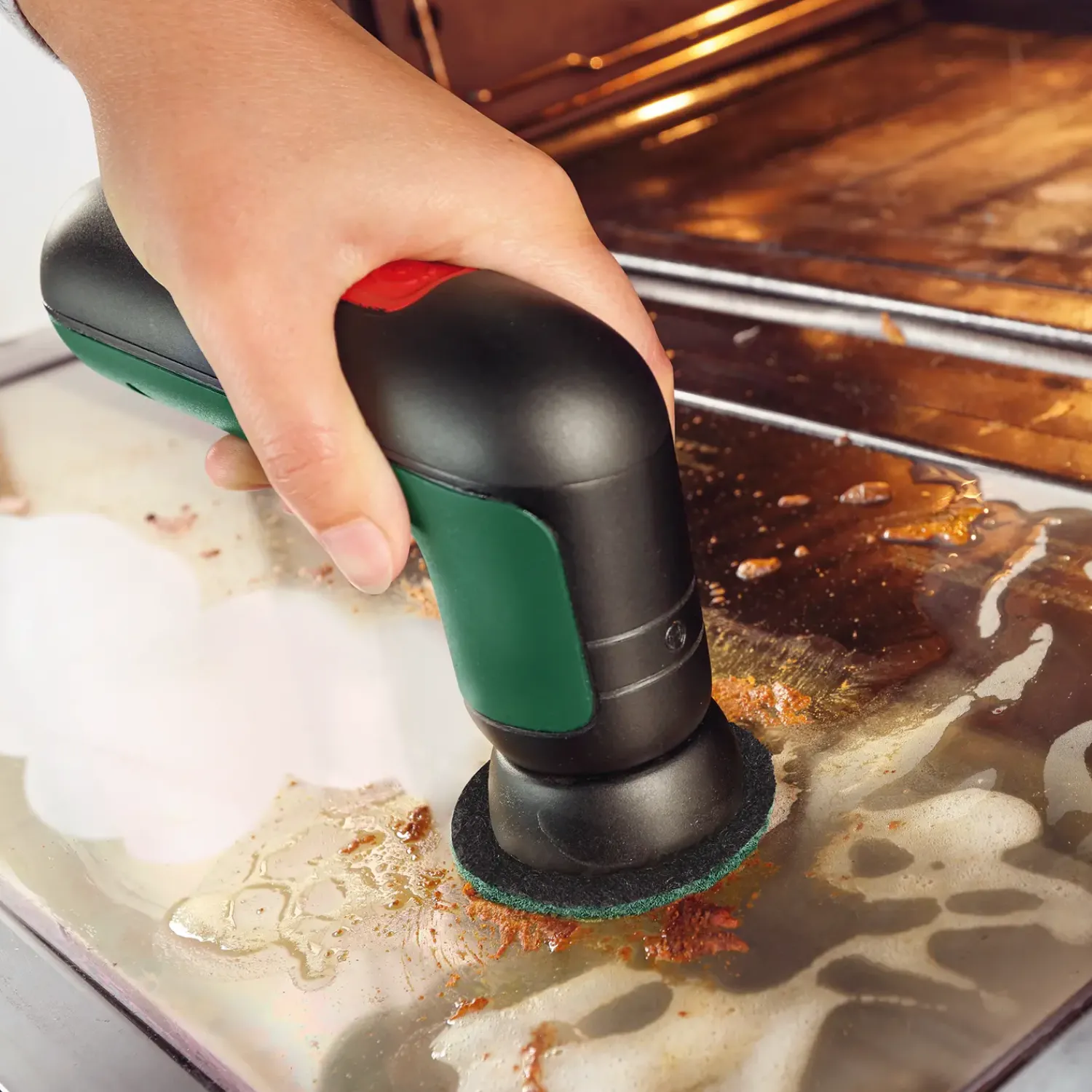 Bosch gør det selv Rengøringsartikler|Tilbehør Til Kontor Og Værksted^Bosch UniversalBrush rengøringsværktøj 3,6V USB