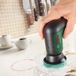 Bosch gør det selv Rengøringsartikler|Tilbehør Til Kontor Og Værksted^Bosch UniversalBrush rengøringsværktøj 3,6V USB