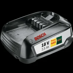 Bosch gør det selv Batterier Og Opladere^Bosch 18V 2,5 Ah Li-ion batteri