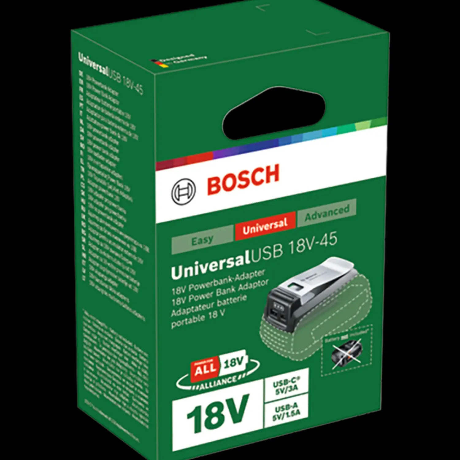 Bosch gør det selv Batterier Og Opladere^Bosch 18V 2,5 Ah Li-ion batteri