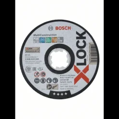 Bosch Professional Klinger Til Vinkelslibere^Bosch X-Lock Multi Material skæreskive lige 115x1 mm