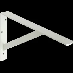 Peder Nielsen Hyldeknægte / Bordbæringer^Bæring m/skråstiver 250x390 mm hvid