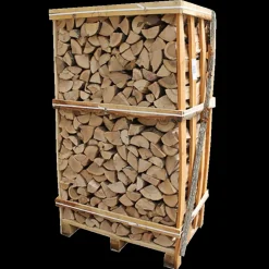 Brænde^Brændetårn ovntørret eg 1,8 m³