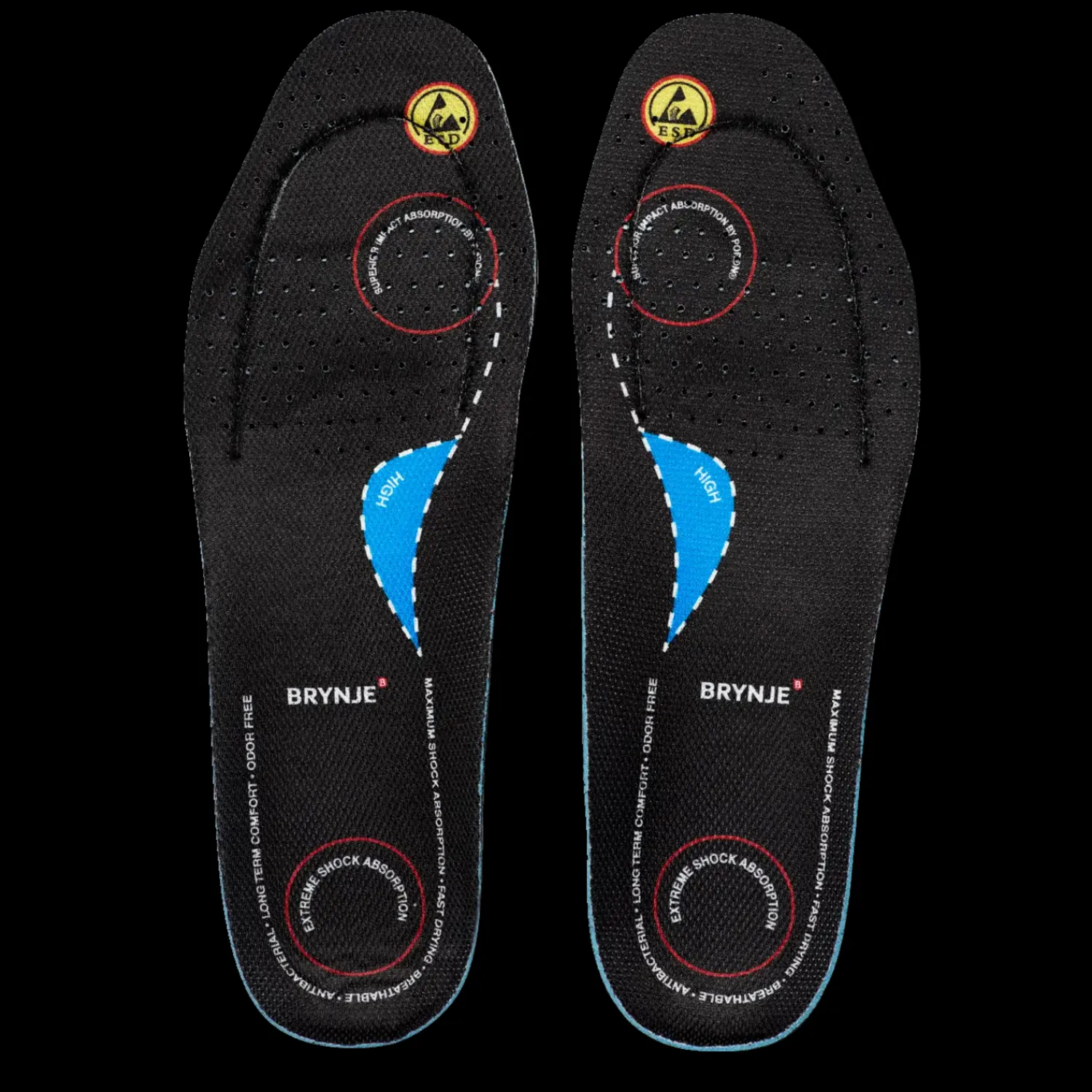 Brynje Skotilbehør^68203 indlægssål str. 40-41 blå