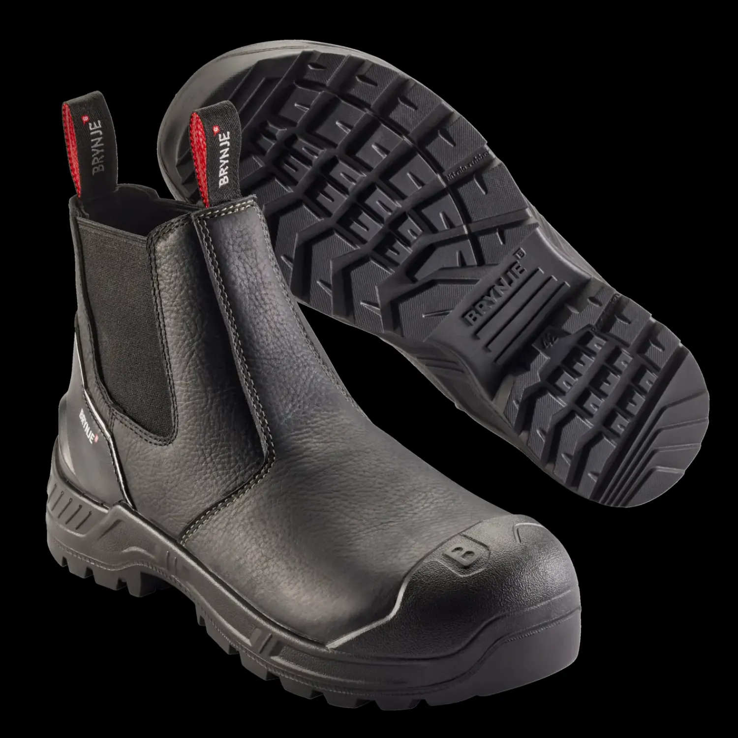 Best Brynje Boston S3 SRC sikkerhedsstøvlet sort str. 43