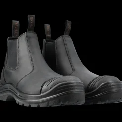 Brynje Sikkerhedssko^lukkede sikkerhedstøvler i læder str. 46