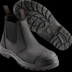 Brynje Sikkerhedssko^lukkede sikkerhedstøvler i læder str. 46