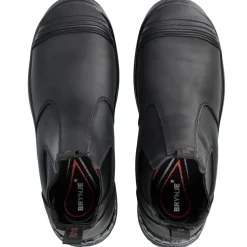 Brynje Sikkerhedssko^lukkede sikkerhedstøvler i læder str. 46